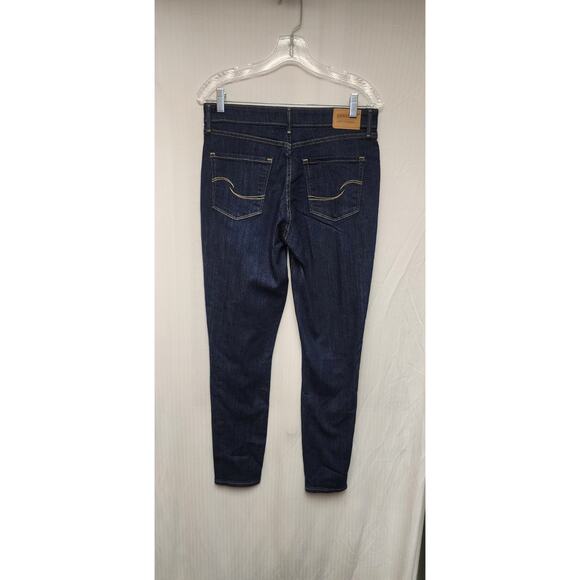 Signature Levi Strauss High Rise Skinny Blue Denim Jeans Size 8/29W - Picture 3 of 7